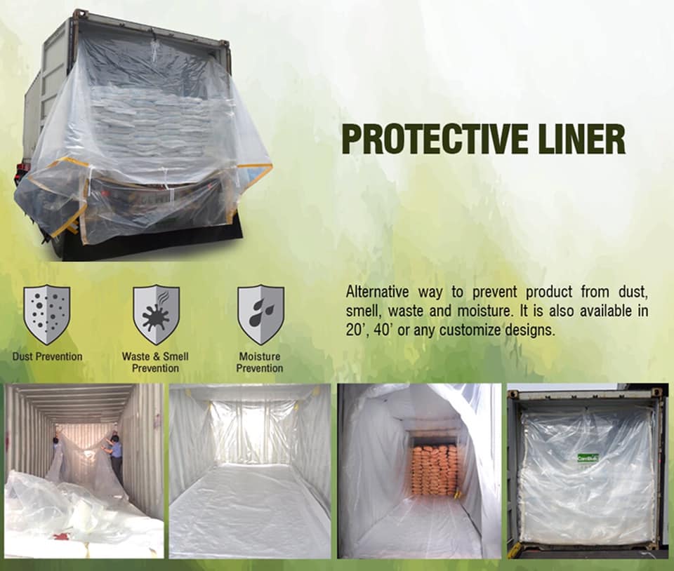 Protective Liner ถุงบรรจุสินค้าภายในตู้คอนเทรนเนอร์